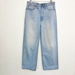 Madewell The Perfect Vintage Wide Leg crop Jeans ND537 size 28